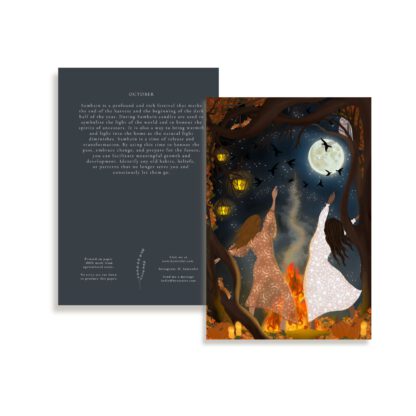 October Postcard Studio By Nicolet