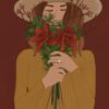 Art print Flower Girl Laura - Image 2
