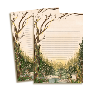 Notepad Winter Style