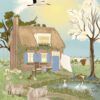 New Beginnings Blue – Baby Greeting Card + Envelope - Image 3