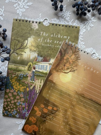 Birthday Calendar & Seasonal Prints "The alchemy of the seasons" - Image 7