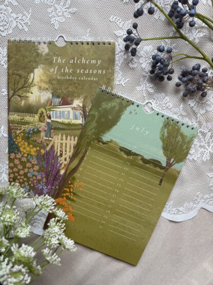 Birthday Calendar & Seasonal Prints "The alchemy of the seasons" - Image 11