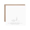 "December Splendor" folded square card with envelope - Image 2