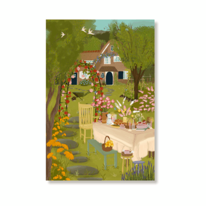 There is always the Garden - Large Postcard